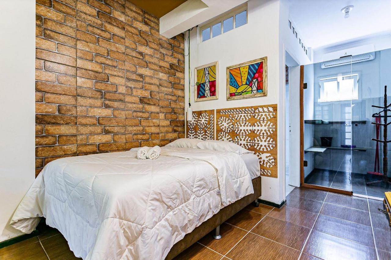 Studios Duplos E Individuais 450M Da Praia Rai Florianopolis Luaran gambar